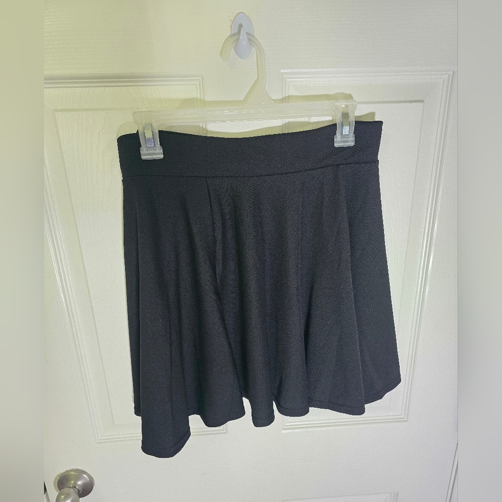 NWT Urban CoCo Women's Black Stretchy Flared Casual Mini Skater Skirt XL - Picture 7 of 9